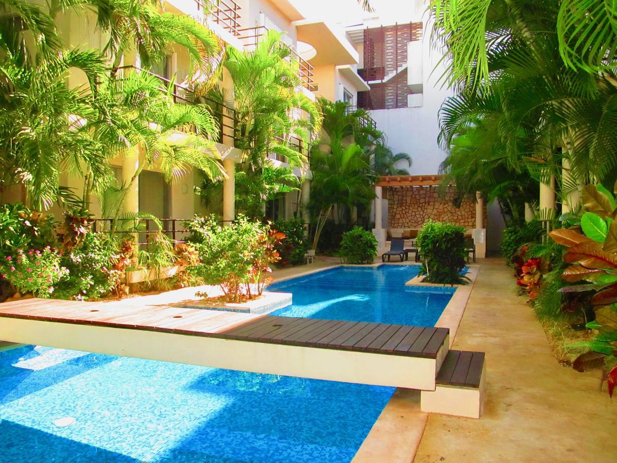 Aqua Terra - Quiet Condo For 4 Плая-дель-Кармен Экстерьер фото